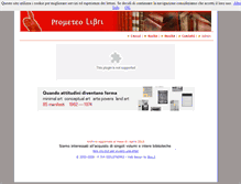 Tablet Screenshot of libriprometeo.com